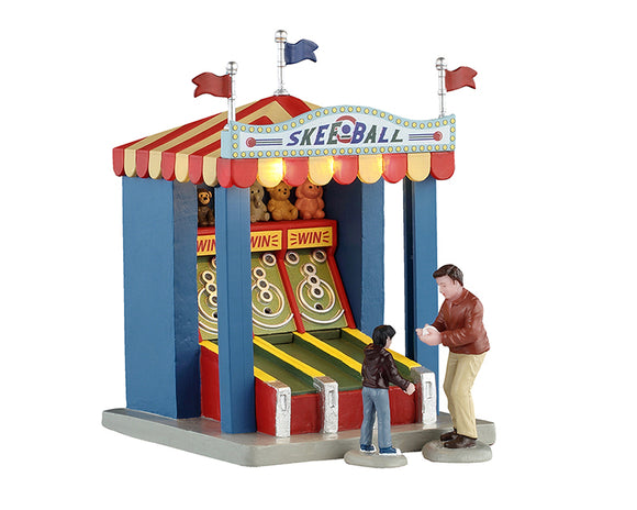 LEMAX SKEE BALL GAME, SET OF 3, B/O (4.5V) #54461