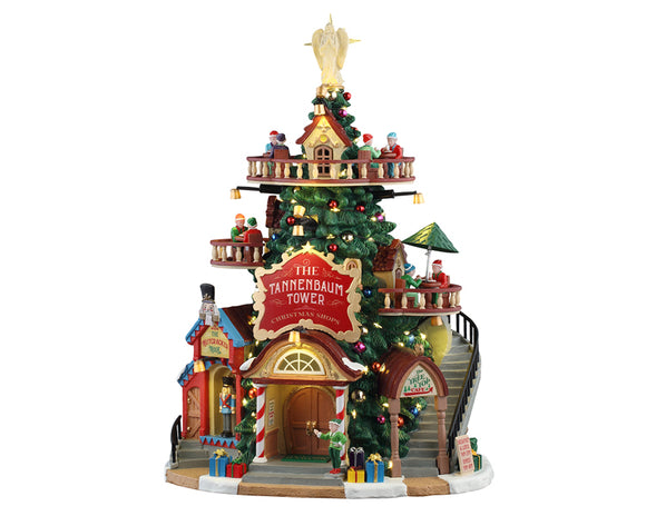 LEMAX THE TANNENBAUM TOWER CHRISTMAS SHOPS #55311