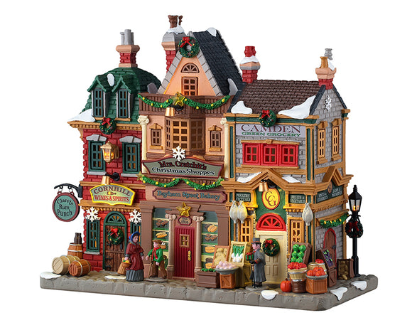 LEMAX MRS. CRATCHIT'S CHRISTMAS SHOPPES #55314