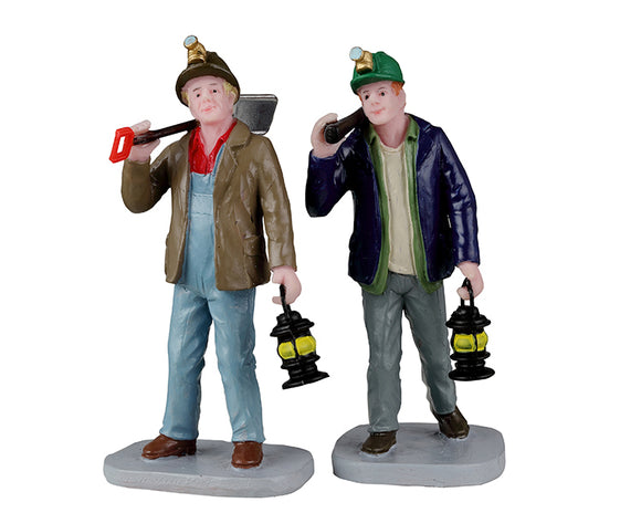 LEMAX MINERS, SET OF 2 #22127
