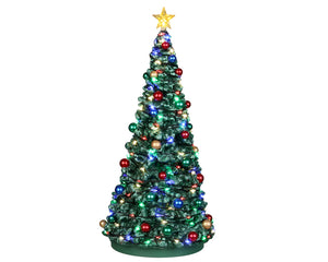 LEMAX OUTDOOR HOLIDAY TREE, B/O (4.5V) #24954