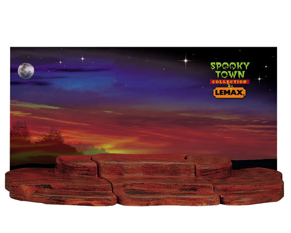 LEMAX 3-FOOT DISPLAY MATERIAL - SPOOKY TOWN #44808