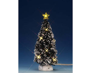 LEMAX CLEAR LIGHT EVERGREEN TREE, MEDIUM, 4.5V #74267