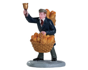 LEMAX VILLAGE COLLECTION BREAD PEDDLER #82590