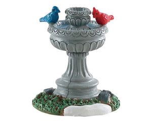 LEMAX VILLAGE COLLECTION BIRD FOUNTAIN #84385